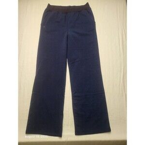 Under Armour Women's Loose Blue Pants w/ Pockets Sz Lg